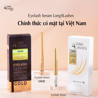 Eyelash Serum Long4Lashes - Dược mỹ phẩm số 1 cho hàng mi đã chính thức có mặt tại Việt Nam.